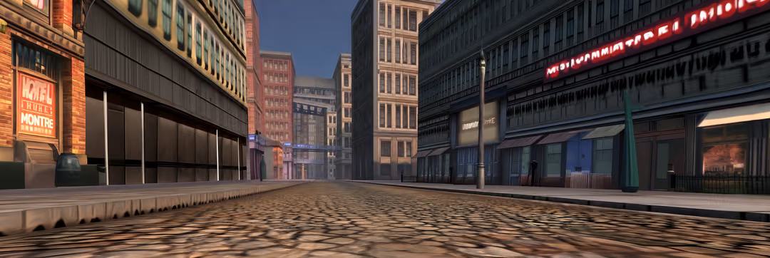 FIH sitting on a sports car in an empty downtown street